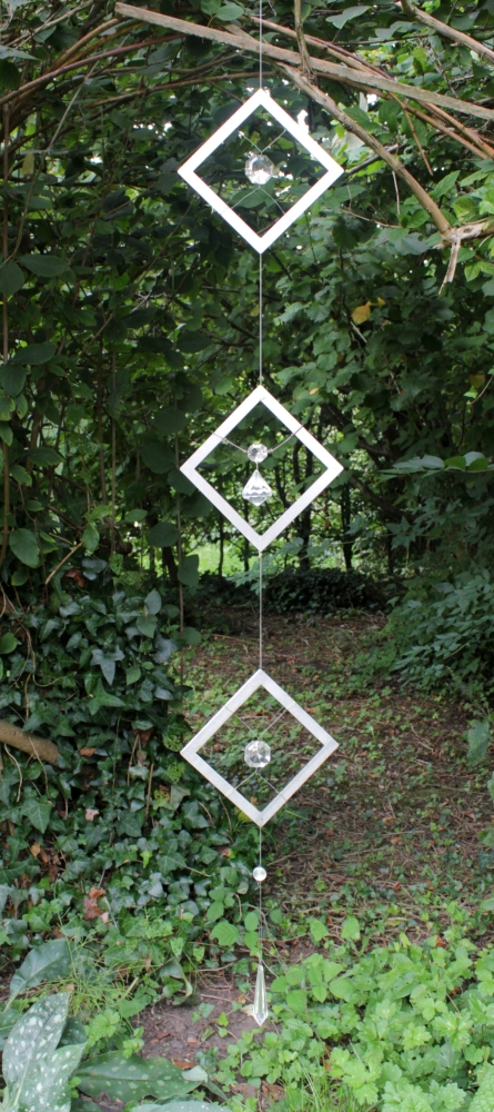 Square Hanging Light Sculpture